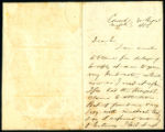 Thumbnail for Letter; 30 August 1854, Ralph Waldo Emerson to Abel Carter Wilder