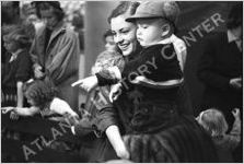 Christmas Shopping, circa 1950