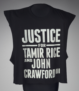 T-shirt for Tamir Rice and John Crawford worn by Andrew Hawkins