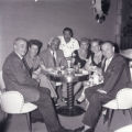 Film negative of Moulin Rouge guests, June 9, 1955