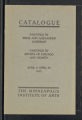 Thumbnail for Paintings by Birge and Alexander Harrison; Paintings by artists of Chicago and vicinity, April 4-April 30, 1915 / Minneapolis Institute of Art (Minneapolis, Minnesota)