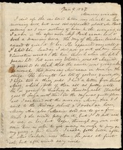 Letter to Deborah Weston] [manuscript