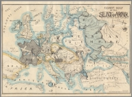 Comic map of the seat of war with entirely new features.