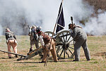 Reenactment of Civil War siege of April 1862, Bridgeport, Alabama