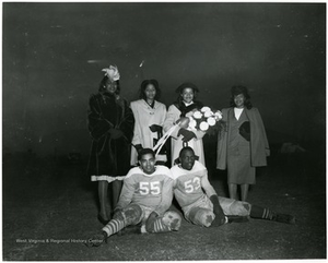 Students at Storer College Homecoming Game, Harpers Ferry, W. Va.