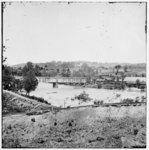 [Richmond, Va. Railroad bridge and Old Dominion Iron and Nail Works on Belle Isle]