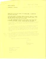 Letter from Catharine Stimpson to Martha Peterson, 1971, page 1