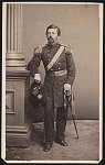 [Brigadier General Paul Frank of 5th New York Infantry Regiment and 52nd New York Infantry Regiment in uniform with sword]