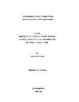 Socio-economic aspects of Negro populations in Southern cities prior to 1860, 1940