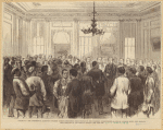 Louisiana : The Presidential Election : Colored Citizens Describing Their Wrongs To The Northern Commissioners In The St. Charles Hotel, New Orleans