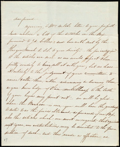 Letter from Catherine Paton, Glasgow, [Scotland], to Maria Weston Chapman, 1st Nov. 1841