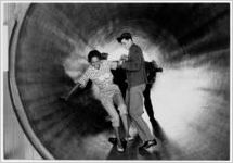 Thumbnail for Gloria Ray on amusement ride at Coney Island, New York, NY, 1958