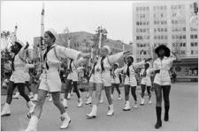 Girls Drill Team, circa