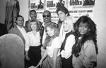 Stevie Wonder at press conference, Los Angeles, 1989