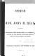 Speech of Hon. John M. Read in favor of free Kansas, free white labor, and of Fremont and Dayton : at the eighth ward mass meeting, held in the assembly buildings, on Tuesday evening, September 30, 1856