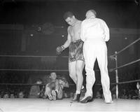 Boxing Matches; Joe Louis vs. Abe Simon.