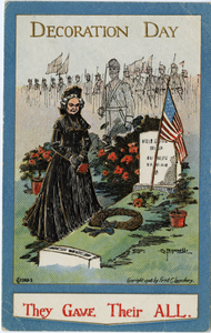 Decoration Day / They Gave Their All [postcard]