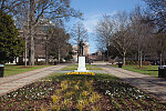 Statue of Dr. Martin Luther King, Jr., in the Kelly Ingram Park, Birmingham, Alabama