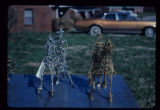 Tennessee walking horse wire sculptures by Vannoy Streeter