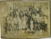 Mrs. Dusenbury and 4th Grade Class, 1923