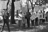 Vietnam War protestors in Birmingham, Alabama.