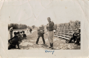 (Ed) Berry, Anacostia Aztecs baseball player