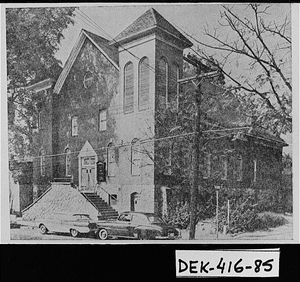 Photograph of Thankful Baptist Church, Decatur, DeKalb County, Georgia, 195