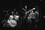 B. B. King: New Haven, Conn. Performing at Yale University for students. Bill Ferris at podium. B. B. King performing on stage at ""Lucifers"" in Boston, Mass (BKP 11-76-5)