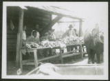 Stringing tobacco near Marion, S.C.