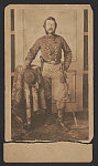 Thumbnail for [Captain James Thomas Bussey of Co. C, 1st Maryland Infantry Regiment and Co. D, 2nd Maryland Infantry Regiment in uniform with sword]