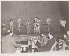 A group of Cuban performers on stage