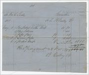 Receipt for payment from John Cocke to B. Gulley and Company, December 28, 1858