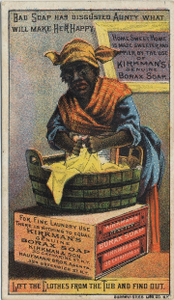 Bad Soap Has Disgusted Aunty What Will Make Her Happy. [Advertising card.]