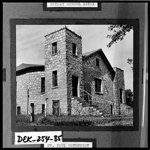 Photograph of St. Paul Methodist Church, Lithonia, DeKalb County, Georgia, ca. 1953