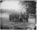 [Fort Monroe, Va. Officers of 3d Pennsylvania Heavy Artillery]