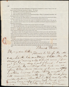 Letter from Beriah Green, [Whitesboro], to Amos Augustus Phelps, [August, 1834]