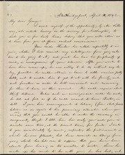 Letter to] My dear George [manuscript