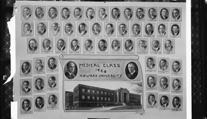 Medical Class 1928 Howard University [acetate film photonegative, banquet camera format.]