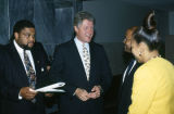 Bill Clinton at the annual meeting of the Southern Christian Leadership Conference (SCLC) in Birmingham, Alabama.