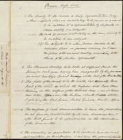 Plan for] Union Miss. Society [manuscript