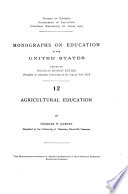 Agricultural education