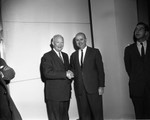 Hahn and Eisenhower, Los Angeles, 1962