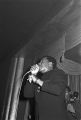 Eddie Floyd performing on stage at the Laicos Club in Montgomery, Alabama.