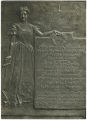 Commemorative plaque for the first women's rights convention