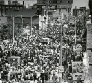 Crowds fill the streets for Juneteenth Day