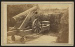 [Quaker gun mounted on bluff of Port Hudson, La.]