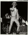 Photographs of Sammy Davis, Jr. performing onstage at the Sands, no date