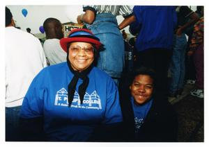 SPC Faculty Librarian and Her Daughter at the MLIC March