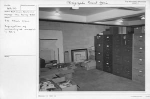 Photograph of Photographic Records Storage