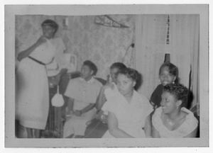 Photograph of African American teenagers, Manchester, Georgia, 1953